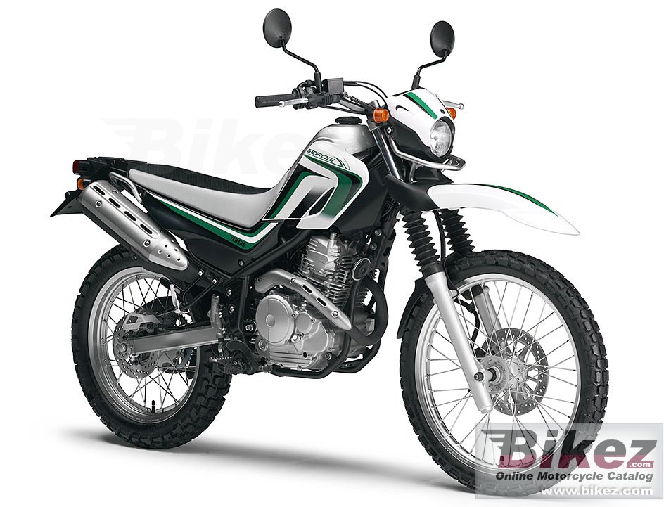 Big Yamaha serow 250 picture and wallpaper from Bikez.com